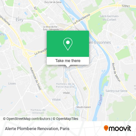 Mapa Alerte Plomberie Renovation