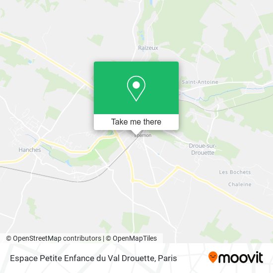 Espace Petite Enfance du Val Drouette map