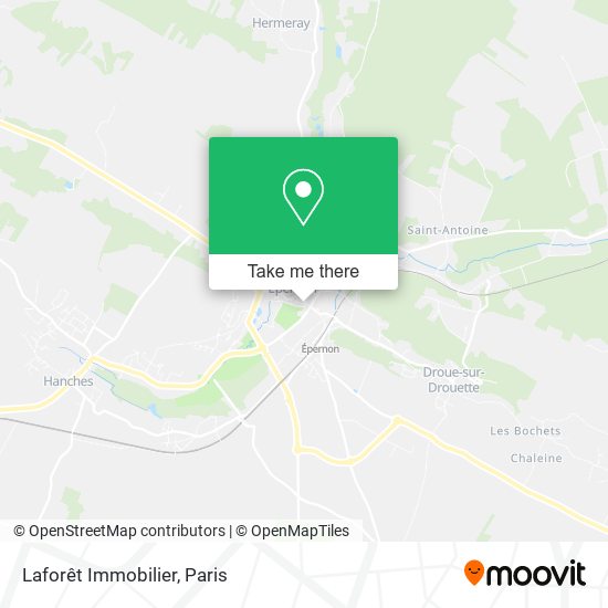 Laforêt Immobilier map