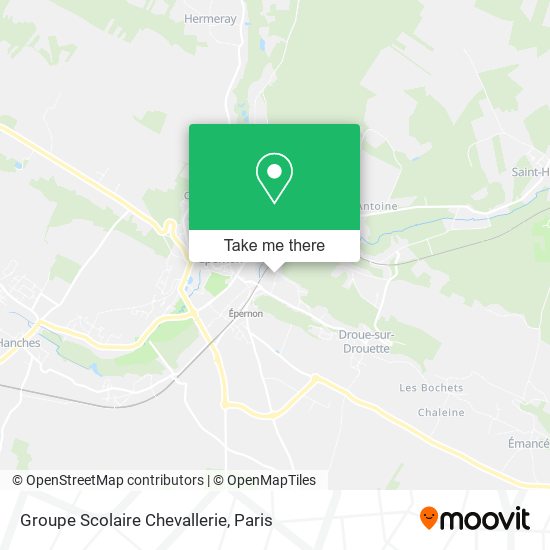 Mapa Groupe Scolaire Chevallerie