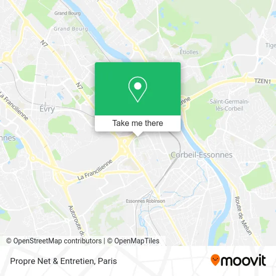 Propre Net & Entretien map