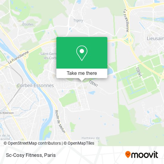 Sc-Cosy Fitness map