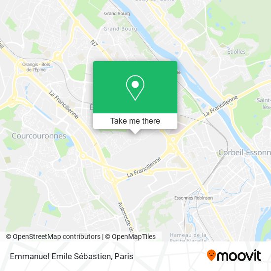 Mapa Emmanuel Emile Sébastien