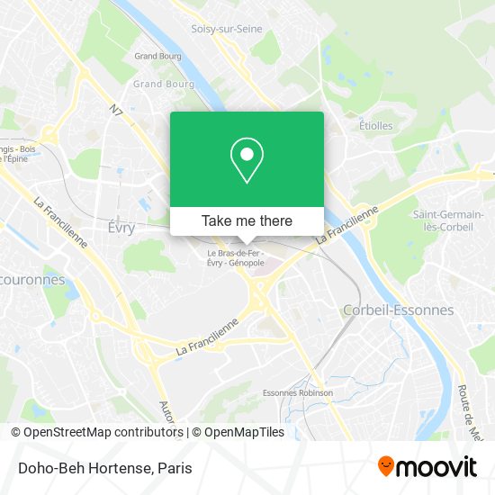 Doho-Beh Hortense map