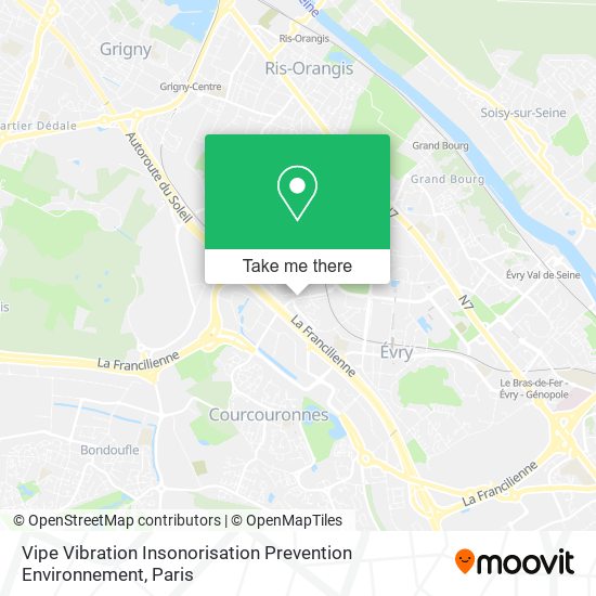 Vipe Vibration Insonorisation Prevention Environnement map