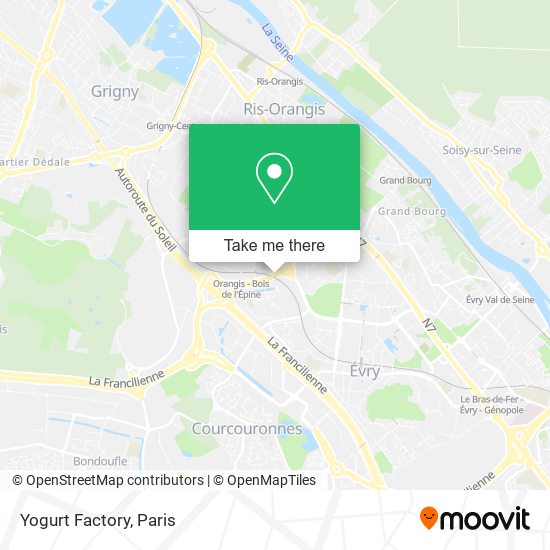 Yogurt Factory map