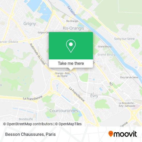 Besson Chaussures map