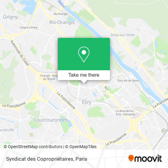 Syndicat des Copropriétaires map