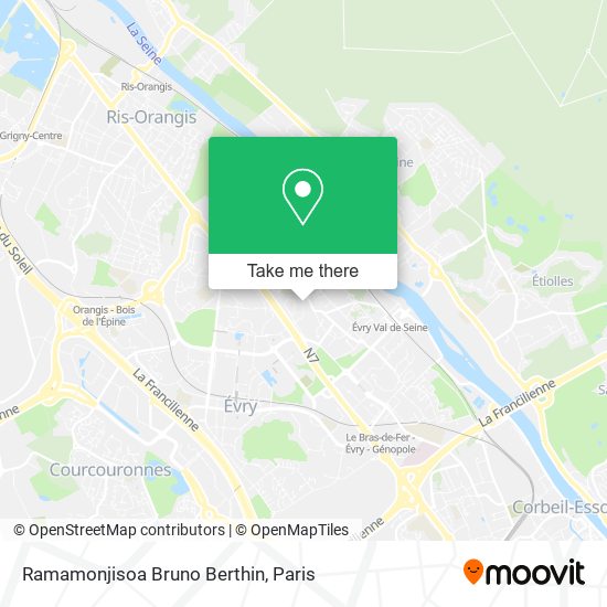 Mapa Ramamonjisoa Bruno Berthin