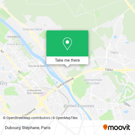 Mapa Dubourg Stéphane