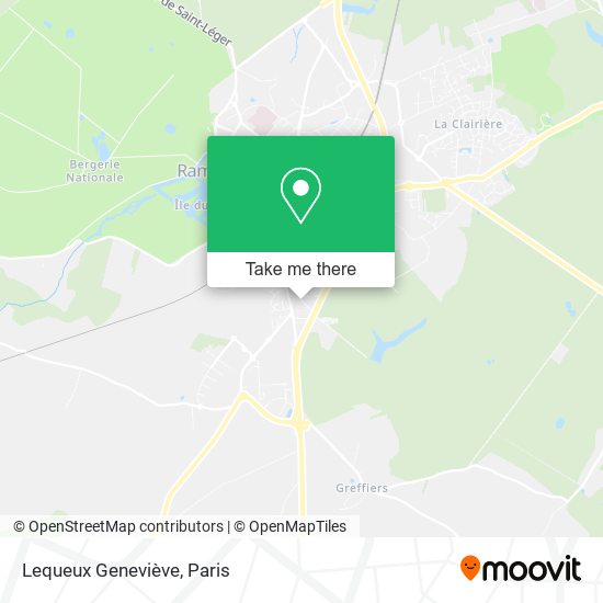 Mapa Lequeux Geneviève