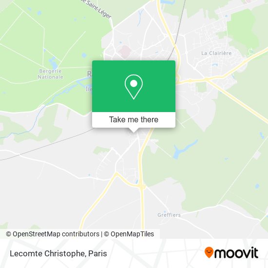 Mapa Lecomte Christophe