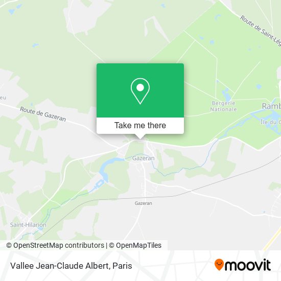 Vallee Jean-Claude Albert map