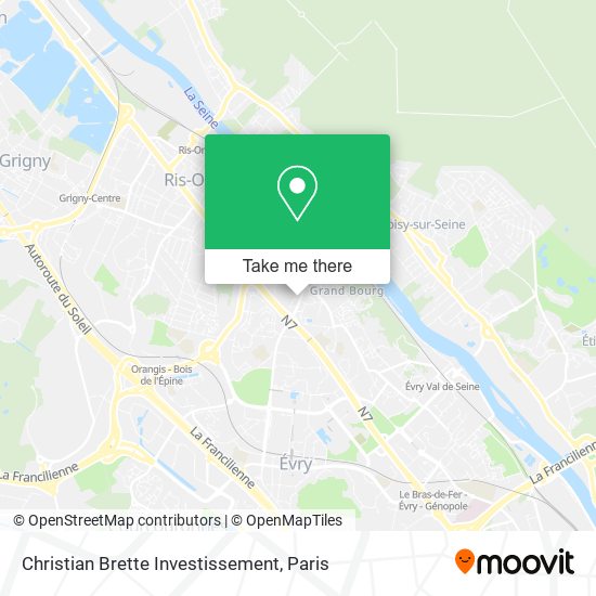 Christian Brette Investissement map