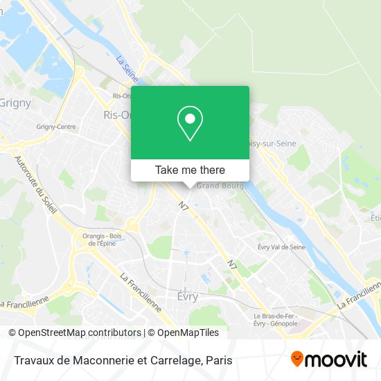 Mapa Travaux de Maconnerie et Carrelage