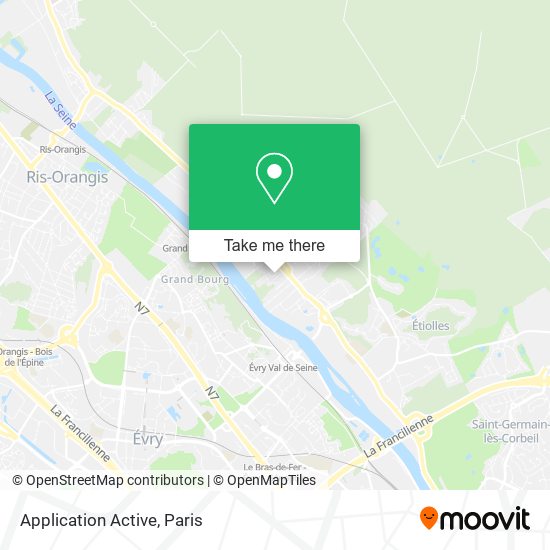 Mapa Application Active