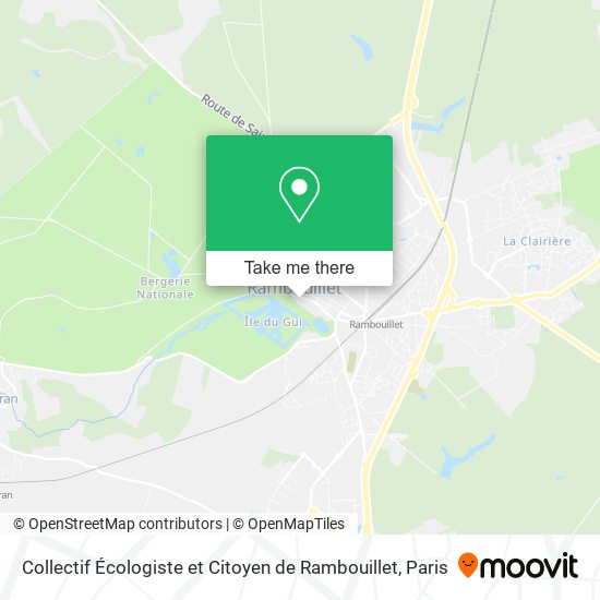 Collectif Écologiste et Citoyen de Rambouillet map