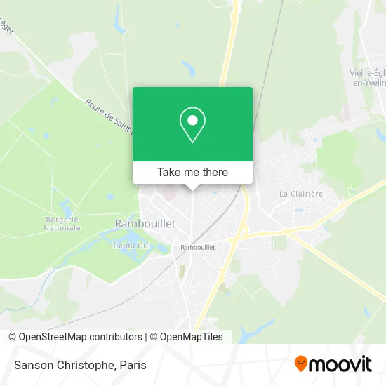 Sanson Christophe map