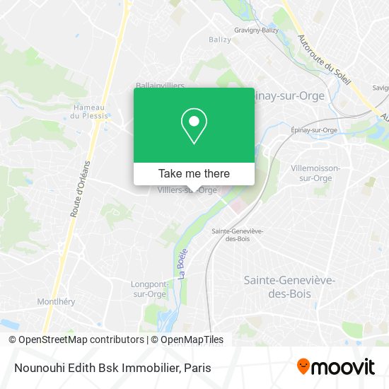 Nounouhi Edith Bsk Immobilier map