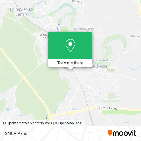 SNCF map