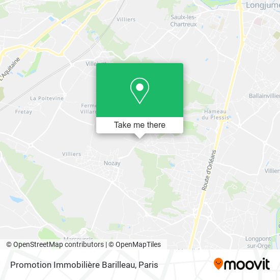 Promotion Immobilière Barilleau map
