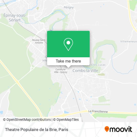 Theatre Populaire de la Brie map