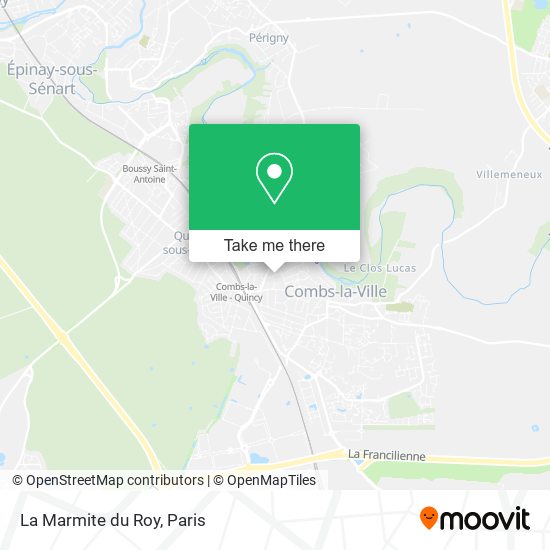 La Marmite du Roy map