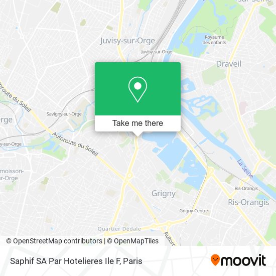 Saphif SA Par Hotelieres Ile F map