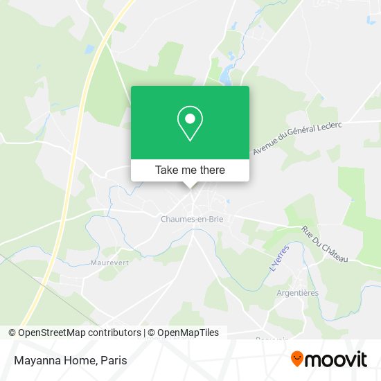 Mayanna Home map