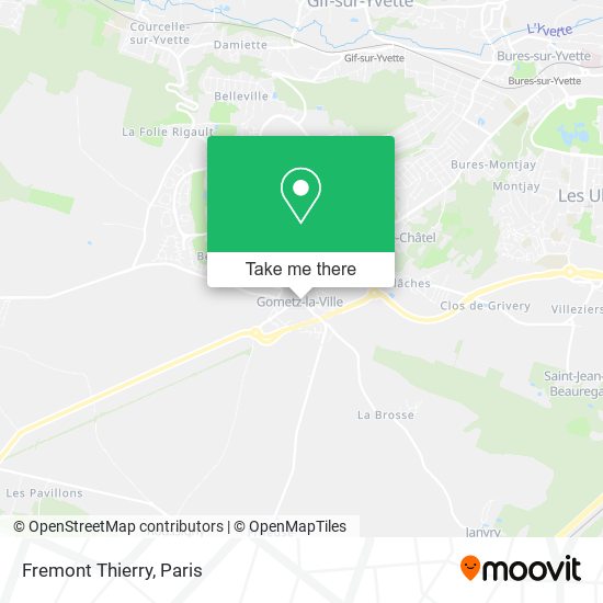 Fremont Thierry map