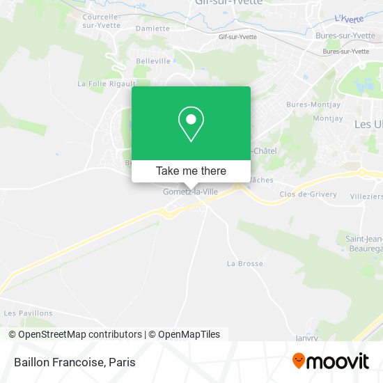Mapa Baillon Francoise