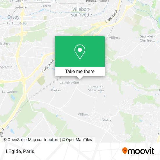 L'Egide map