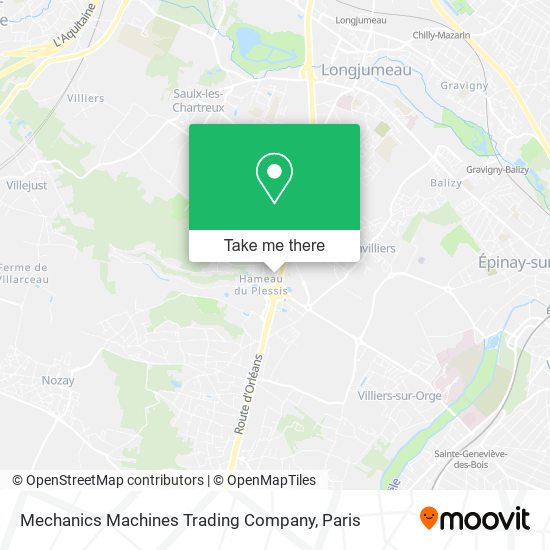 Mechanics Machines Trading Company map