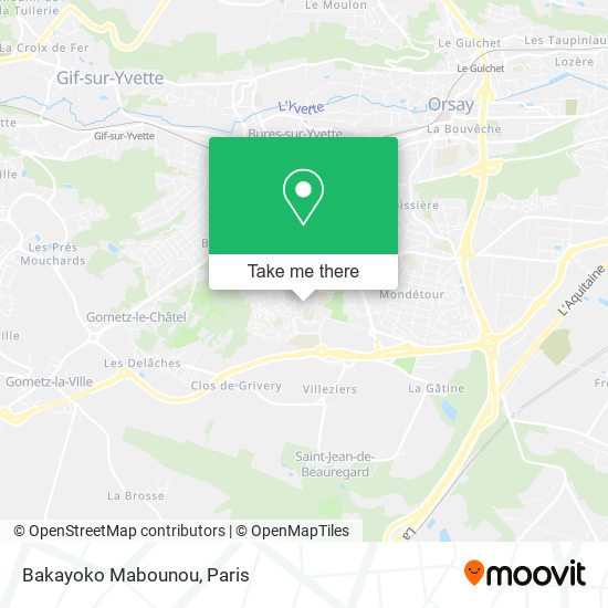 Mapa Bakayoko Mabounou