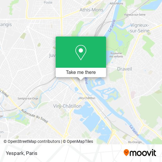 Yespark map