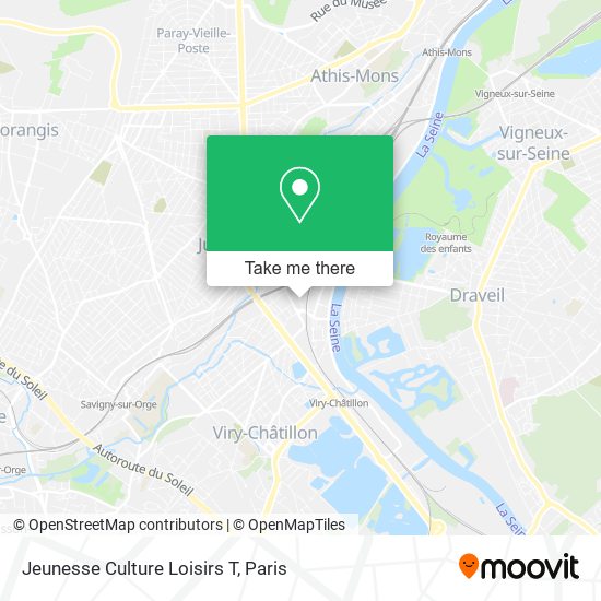 Mapa Jeunesse Culture Loisirs T