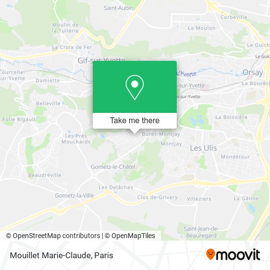Mouillet Marie-Claude map