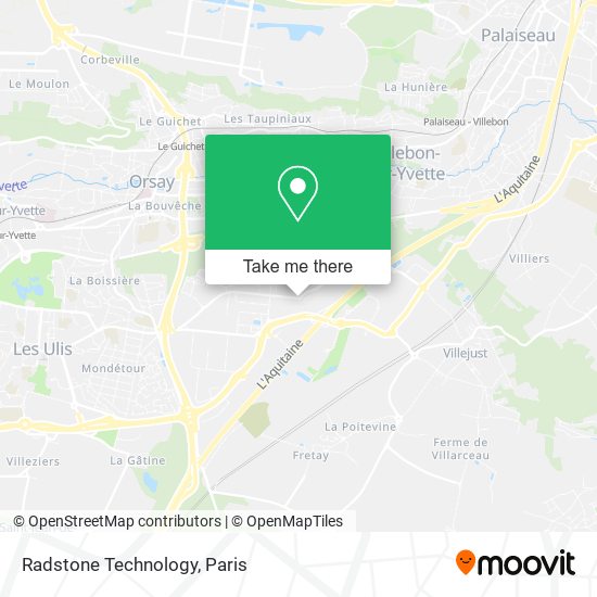 Radstone Technology map