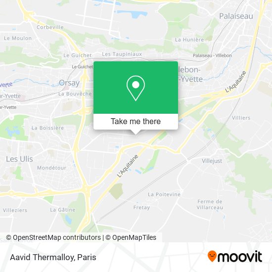 Mapa Aavid Thermalloy