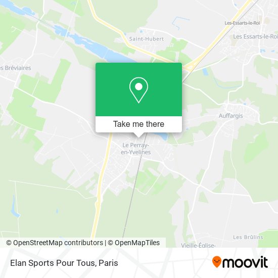 Elan Sports Pour Tous map