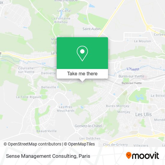 Sense Management Consulting map