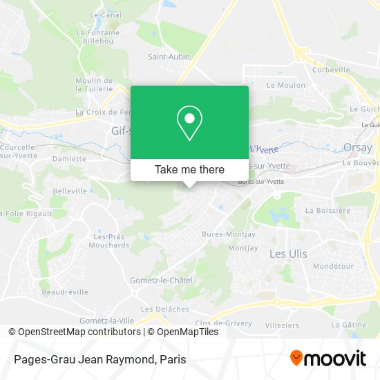 Mapa Pages-Grau Jean Raymond