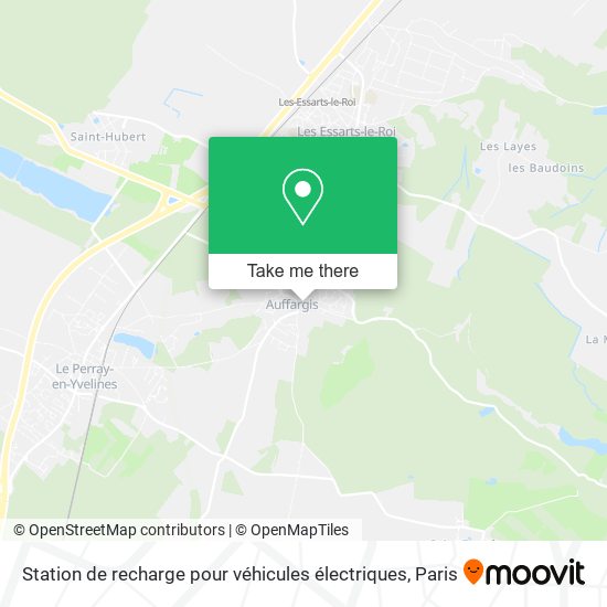 Mapa Station de recharge pour véhicules électriques