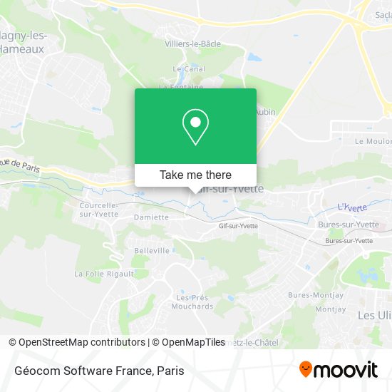 Géocom Software France map