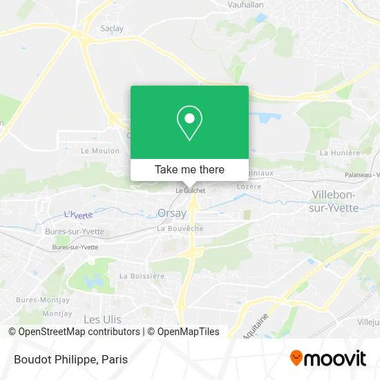 Boudot Philippe map