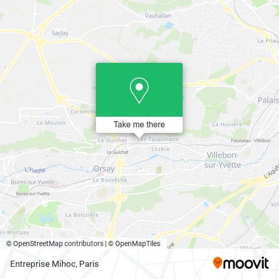 Entreprise Mihoc map