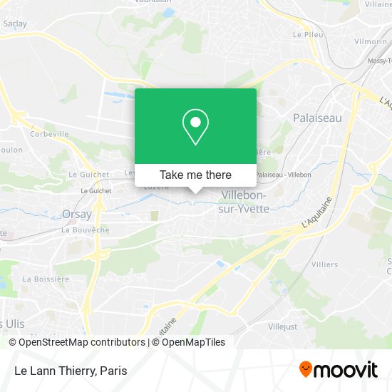 Le Lann Thierry map