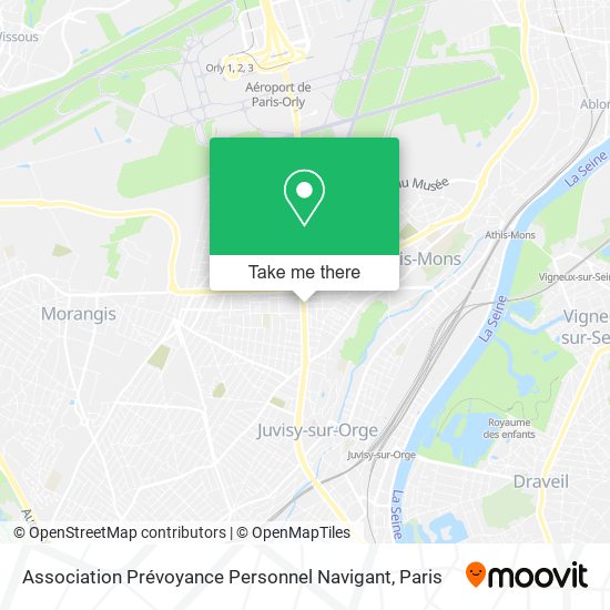Association Prévoyance Personnel Navigant map