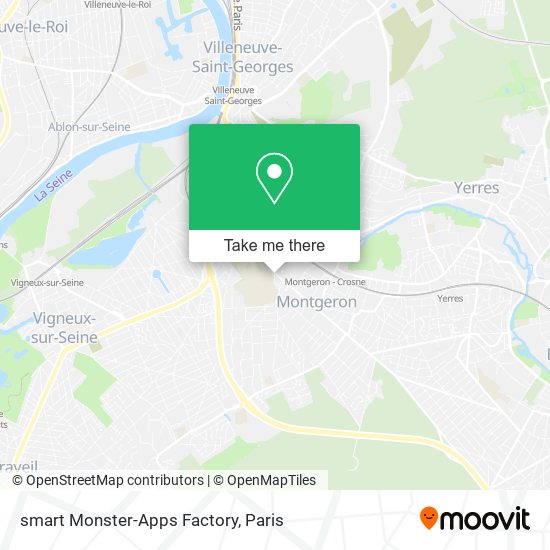 Mapa smart Monster-Apps Factory