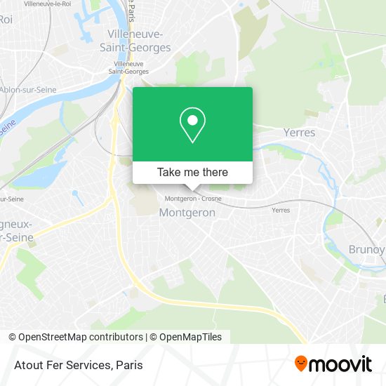 Atout Fer Services map